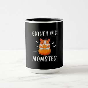 Guinea Pig Momster Pumpkin Monster Funny Halloween Tasse