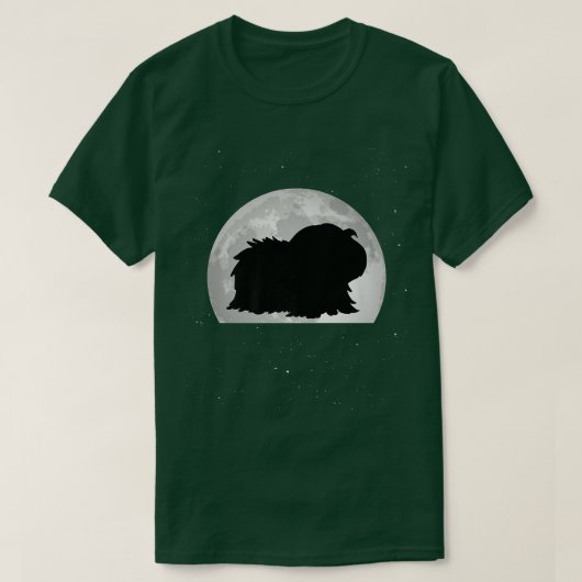 Guinea Pig Moon Premium T-Shirt (Design vorne)