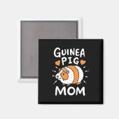 Guinea Pig Mutter Magnet (Vorderseite/Rückseite)