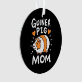Guinea Pig Mutter Ornament (Vorderseite)