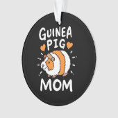 Guinea Pig Mutter Ornament (Vorderseite)