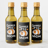 Guinea Pig Mutter Weinetikett (Flaschen)