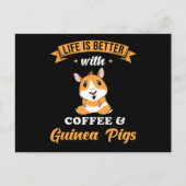 Guinea Pig Niedlich Postkarte (Vorderseite)