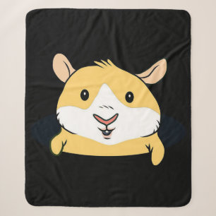 Guinea Pig Niedliche Guinea Schweine Gelbe Lover Sherpadecke