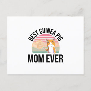 Guinea Pig Ohrts Guinea Pigs Pets Animals Rodent Postkarte