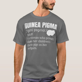 Guinea Pig Oma Großmutter Haustier T-Shirt