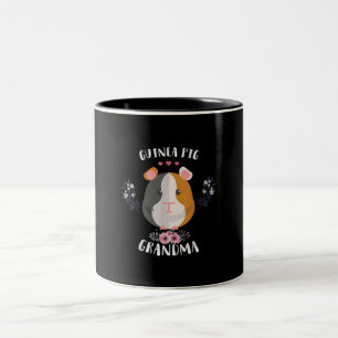 Guinea Pig Oma Mors Day and Christmas Geschenk Zweifarbige Tasse