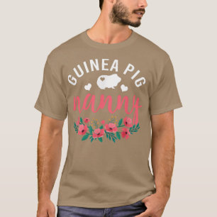 Guinea Pig Oma Pet Geschenke Womens Nanny Lover Ch T-Shirt