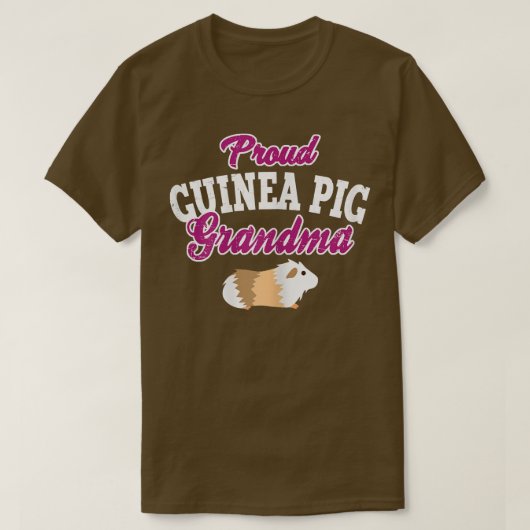 Guinea Pig Oma  T-Shirt (Design vorne)
