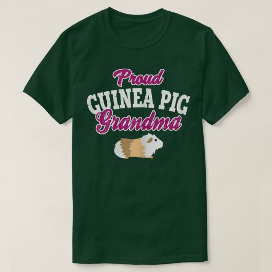 Guinea Pig Oma T-Shirt (Design vorne)