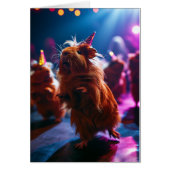 Guinea Pig Party Grußkarte (Vorne)
