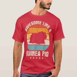 Guinea Pig Pet Peruanischer Sheba2343 T-Shirt
