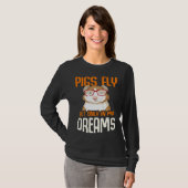 Guinea Pig  Pigs Fly But Only in my Dreams T-Shirt (Vorne ganz)