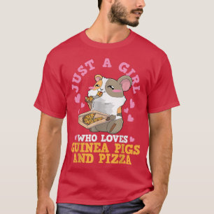 Guinea Pig Pizza Liebe Anime Kawaii T-Shirt
