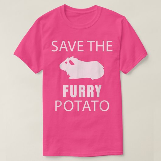Guinea Pig - Rett The Furry Potato2088 T-Shirt (Design vorne)