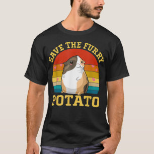 Guinea Pig Rettete die Furry Potato Geschenk Männe T-Shirt