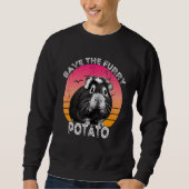 Guinea Pig Save The Furry Potato Sweatshirt (Vorderseite)