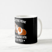 Guinea Pig Saying Joke Guinea Pig Kaffeetasse (VorderseiteRechts)