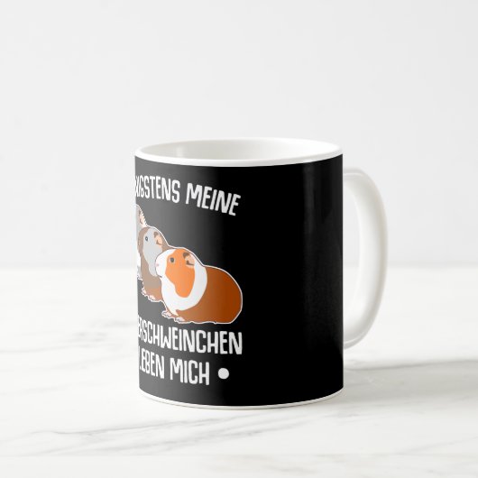 Guinea Pig Saying Joke Guinea Pig Kaffeetasse (VorderseiteRechts)