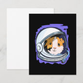 Guinea Pig Science Dankeskarte (Vorne/Hinten)
