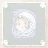 Guinea Pig Science Glasuntersetzer (Rückseite)