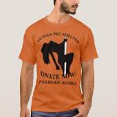 GUINEA PIG SHELTER DONATE JETZT ANCHORAGE ALASKA T-Shirt (Vorderseite)