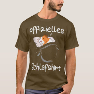 Guinea Pig Sleep Pajamas T-Shirt