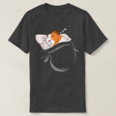 Guinea Pig Sleep Pyjamas Nap Gift Guinea Pig  T-Shirt (Design vorne)