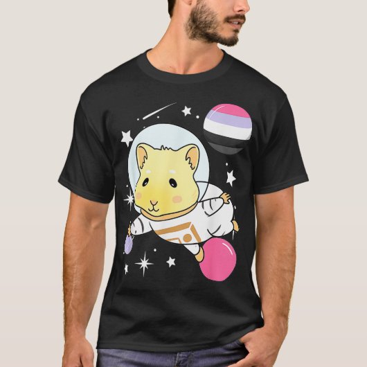Guinea Pig Space Apressexual Stolz T-Shirt (Vorderseite)