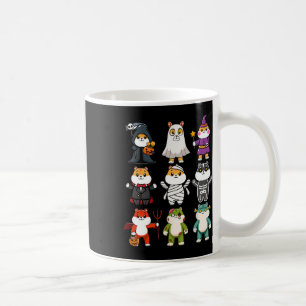 Guinea Pig Spooky Ghost Horror Pumpkin Guinea Schw Kaffeetasse