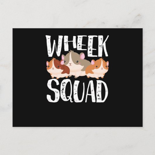 Guinea pig squad postkarte (Vorderseite)