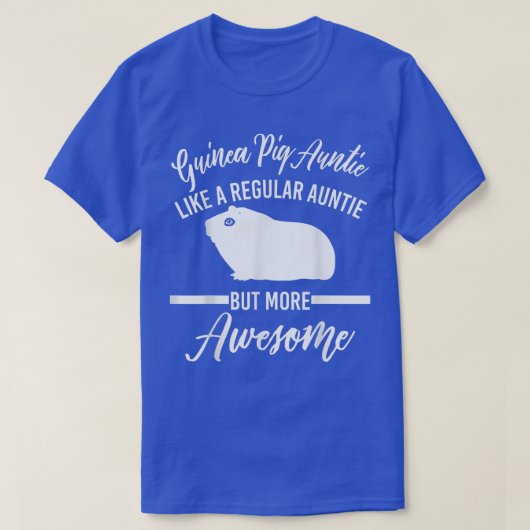 Guinea Pig Tante Apparel - Neuartiges Funny Tunts T-Shirt (Design vorne)