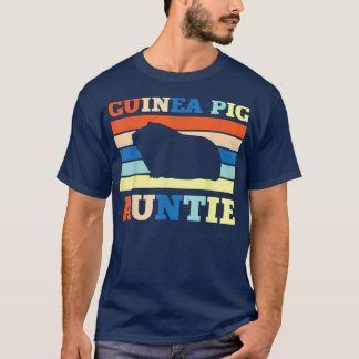 Guinea Pig Tante Retro Vintage Kleidung - Neuheit T-Shirt