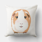 Guinea Pig Throw Kissen (Vorderseite)