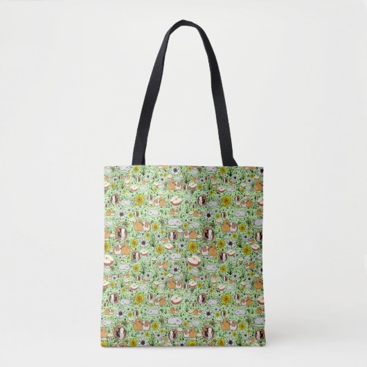 Guinea Pig Tote Bag Tasche (Vorderseite)