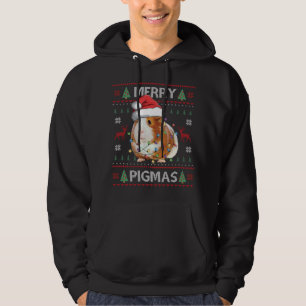 Guinea Pig Ugly Christmas Sweater Merry Pigmas Hoodie