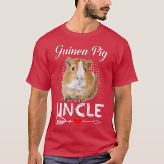 Guinea Pig Uncle Costume Clothing Cute Guinea Pig  T-Shirt