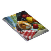 Guinea Pig und Frucht Stillleben Notebook Notizblock (Rechte Seite)