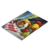 Guinea Pig und Frucht Stillleben Notebook Notizblock (Linke Seite)