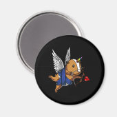 Guinea Pig Unicorn Magnet (Vorderseite/Rückseite)
