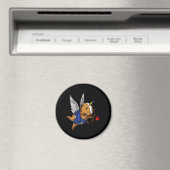 Guinea Pig Unicorn Magnet (In Situ (Geschirrspüler))