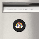 Guinea Pig Unicorn Magnet (In Situ (Geschirrspüler))