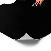 Guinea Pig Unicorn Poster (Ecke)