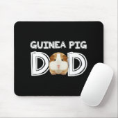 Guinea Pig Vater Daddy Pater Rodent Wheel Mousepad (Mit Mouse)