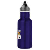 Guinea Pig Vater Edelstahlflasche (Rechts)