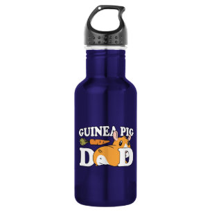 Guinea Pig Vater Edelstahlflasche