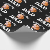 Guinea Pig Vater Geschenkpapier (Ecke)