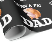 Guinea Pig Vater Geschenkpapier (Rolleneckpunkt)