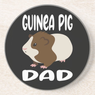 Guinea Pig Vater Getränkeuntersetzer
