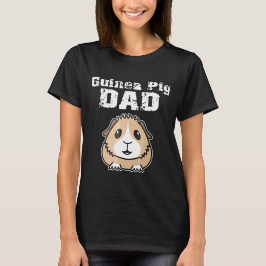 Guinea Pig Vater T-Shirt (Vorderseite)